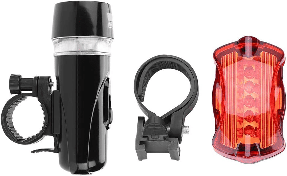 Super Bright LED Bike Headlight & Taillight Set for Road Mountain Bicycle