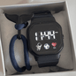 Trendy LED Digital Sports Watch for Kids, Couples, Students, Men, Women