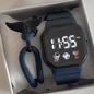 Trendy LED Digital Sports Watch for Kids, Couples, Students, Men, Women