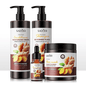 SADOER Ginger Hair Care 4-Piece Set: Deep Nourishment for Elastic, Shiny Hair