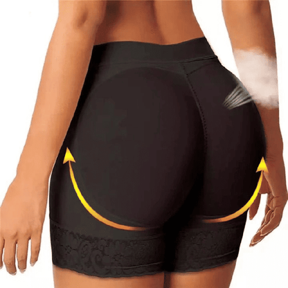 Women's High-Waisted Butt Lifter Shaper Shorts - Seamless Control Underwear Briefs