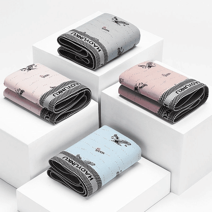 Thor Ice Silk Boxer Briefs 4-Pack Men's Breathable Underwear L-4XL Sizes