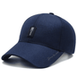 Men's Premium Adjustable Polyester Baseball Cap: Wide Brim, Breathable, Stylish, Outdoor