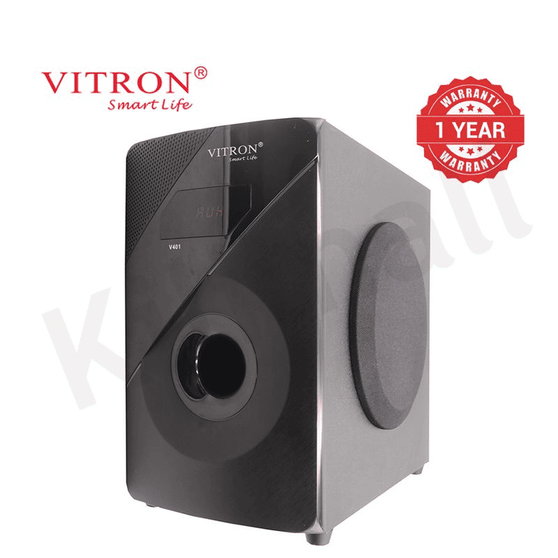 Vitron 2.1CH Bluetooth Home Audio Speaker System 5000W AC/DC Subwoofer V401