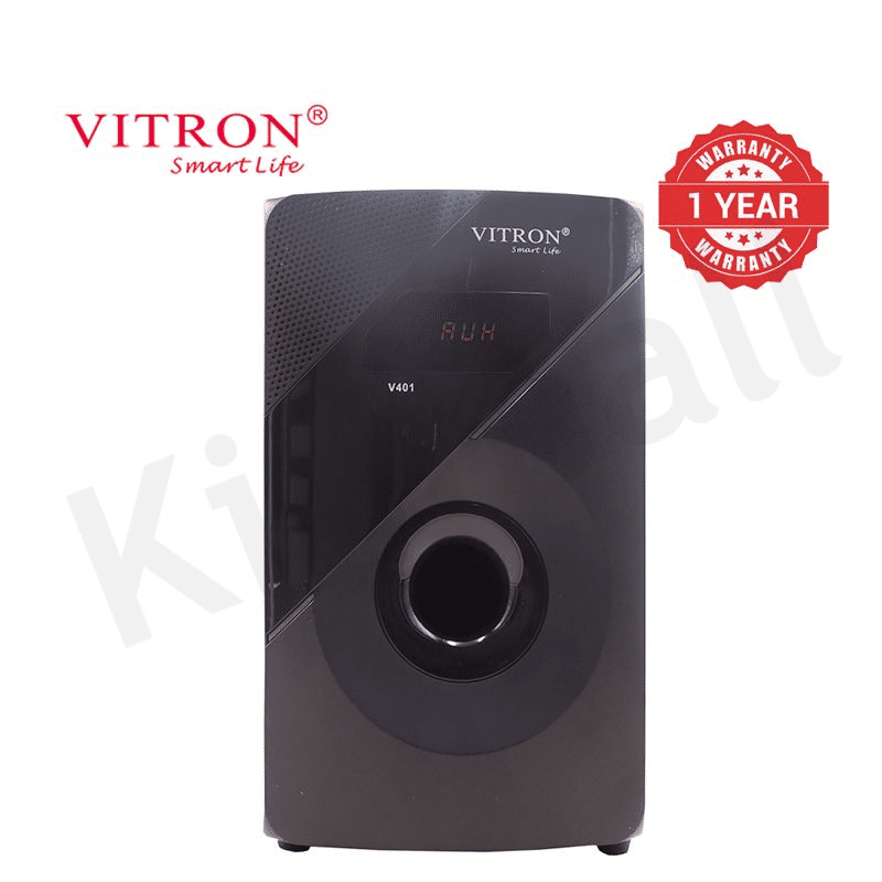 Vitron 2.1CH Bluetooth Home Audio Speaker System 5000W AC/DC Subwoofer V401