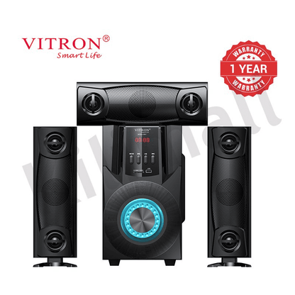 Vitron 3.1CH V641 X-Bass Home Theatre Bluetooth USB FM Stereo System