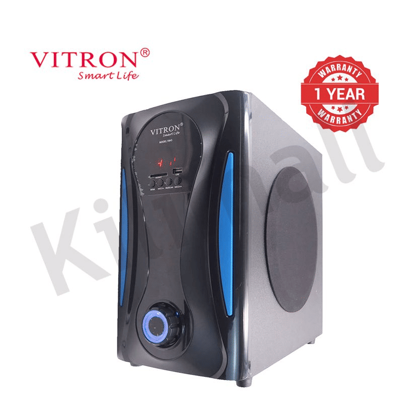 Vitron X-Bass 3.1CH Home Theater System V643 with Bluetooth, USB, FM Radio