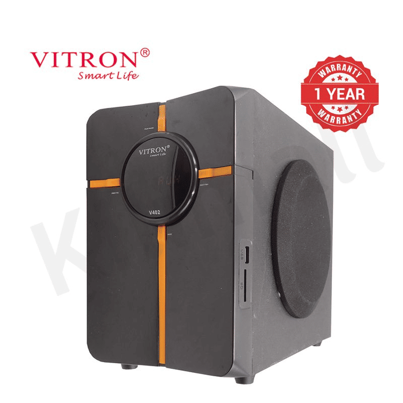 Vitron V402 2.1CH Multimedia Bluetooth Woofer Home Audio System 5000W AC/DC