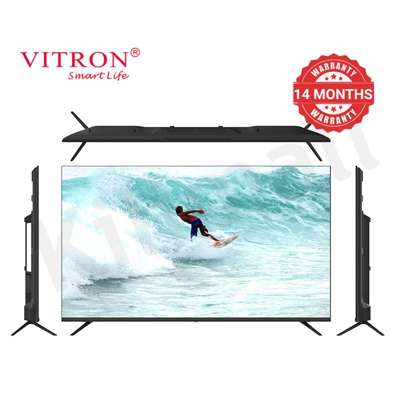 Vitron 50 Inch Frameless 4K UHD Android Smart TV Bluetooth WiFi