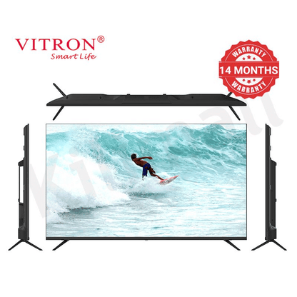 Vitron 50 Inch Frameless 4K UHD Android Smart TV Bluetooth WiFi