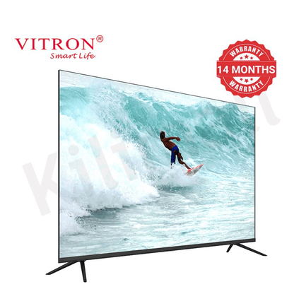 Vitron 50 Inch Frameless 4K UHD Android Smart TV Bluetooth WiFi