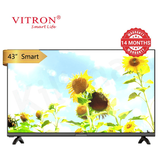Vitron 43-inch Smart Android TV HTC 4388FS: Full HD, Frameless, Bluetooth
