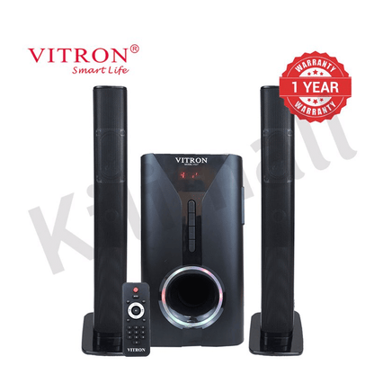 Vitron 9000W Bluetooth Soundbar 2.1CH Multimedia Woofer System V527