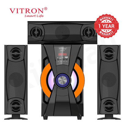 Vitron 3.1CH V642 X-Bass Home Theatre System Bluetooth USB SD MP3 FM Radio 10000W