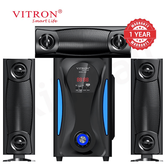 Vitron X-Bass 3.1CH Home Theater System V643 with Bluetooth, USB, FM Radio