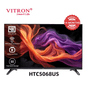 Vitron 50 Inch Frameless 4K UHD Android Smart TV Bluetooth WiFi