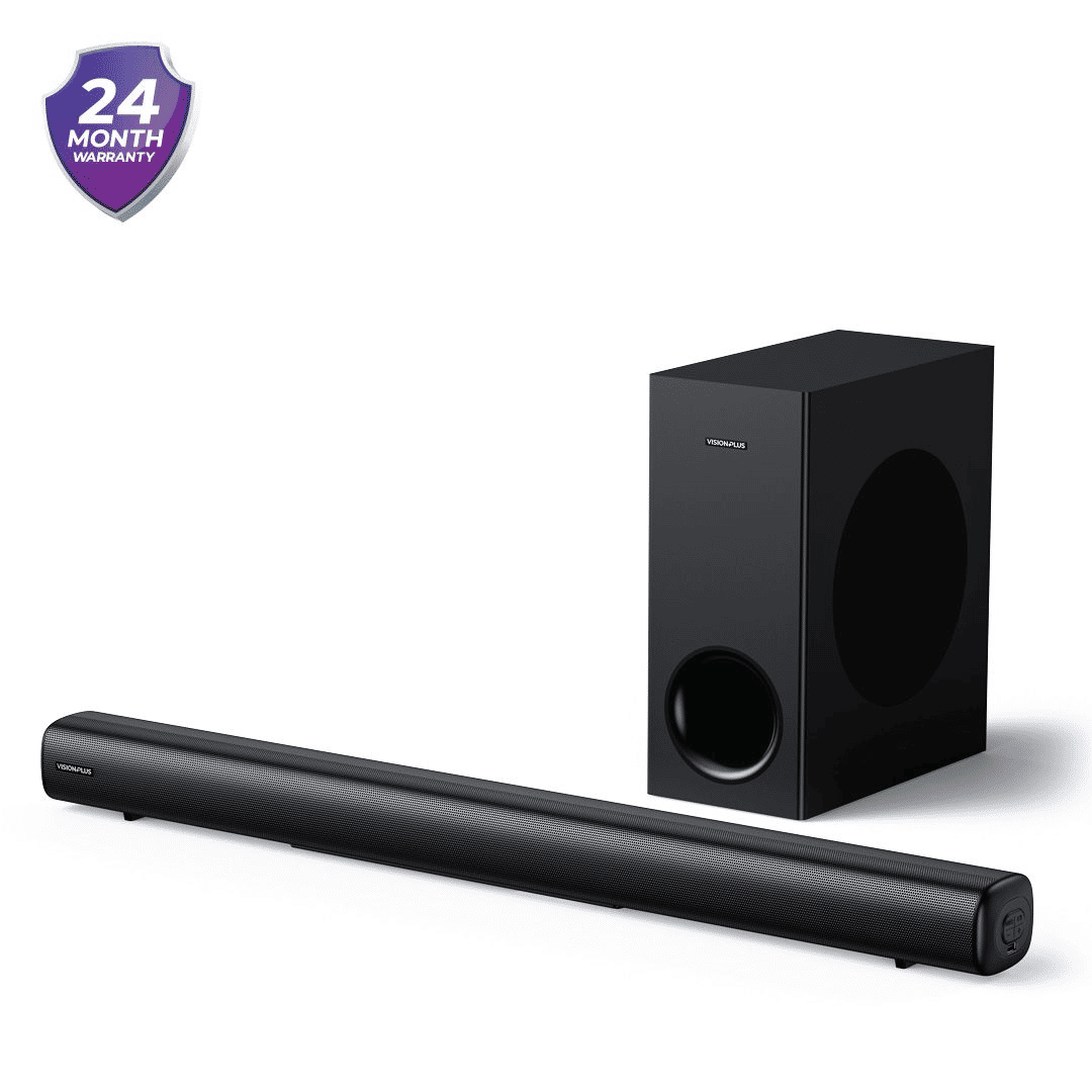 Vision Plus VP2111SB 2.1 Channel Sound Bar: Immersive 100W Audio Experience