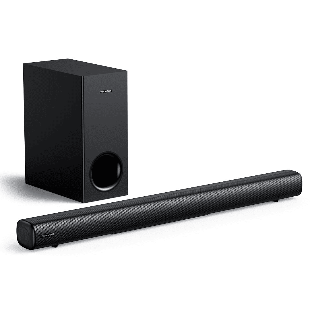 Vision Plus VP2111SB 2.1 Channel Sound Bar: Immersive 100W Audio Experience