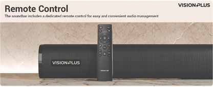 Vision Plus VP2111SB 2.1 Channel Sound Bar: Immersive 100W Audio Experience