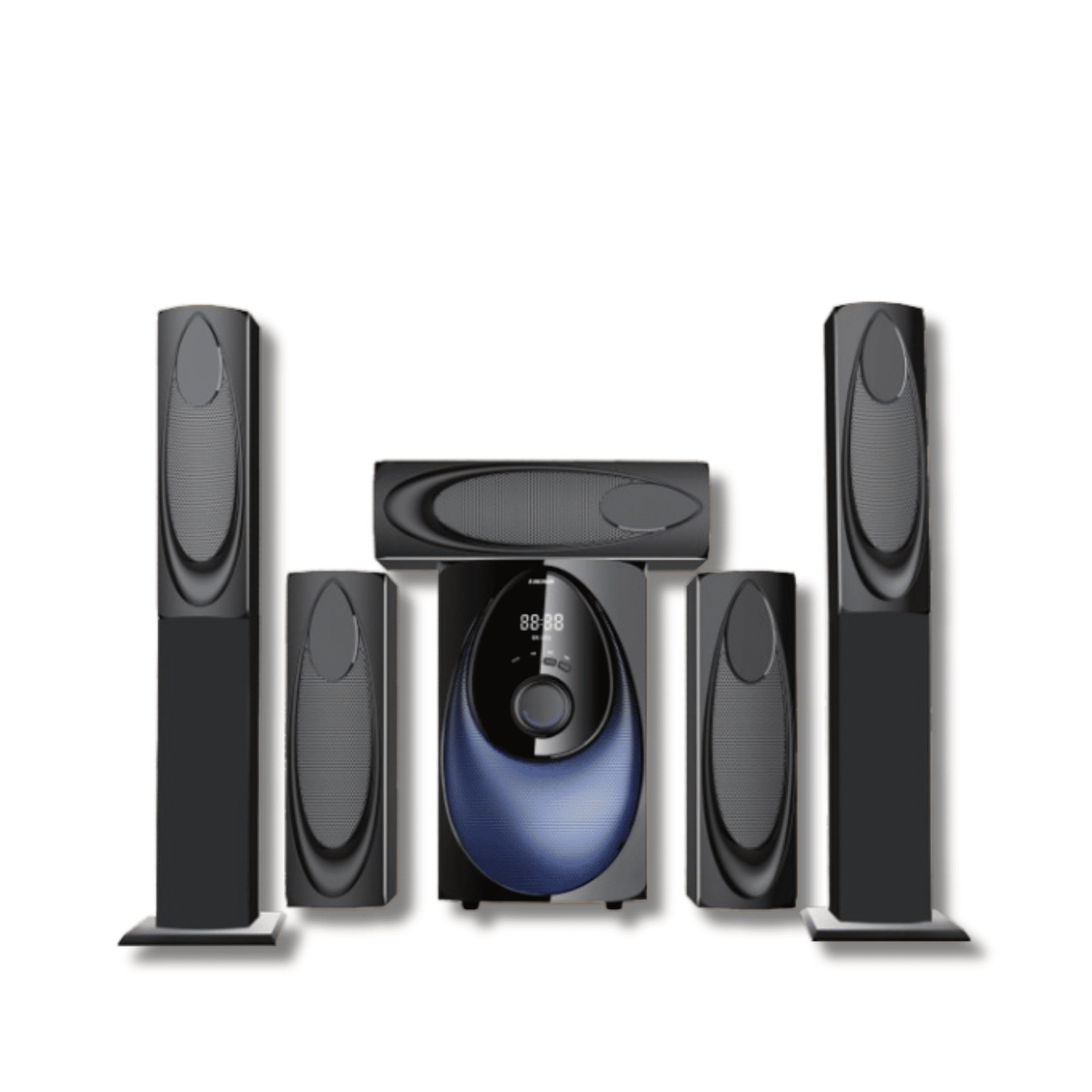 Euroken EK-211 Tall Boy 5.1 Home Theatre System 12000W PMPO Bluetooth FM USB SD
