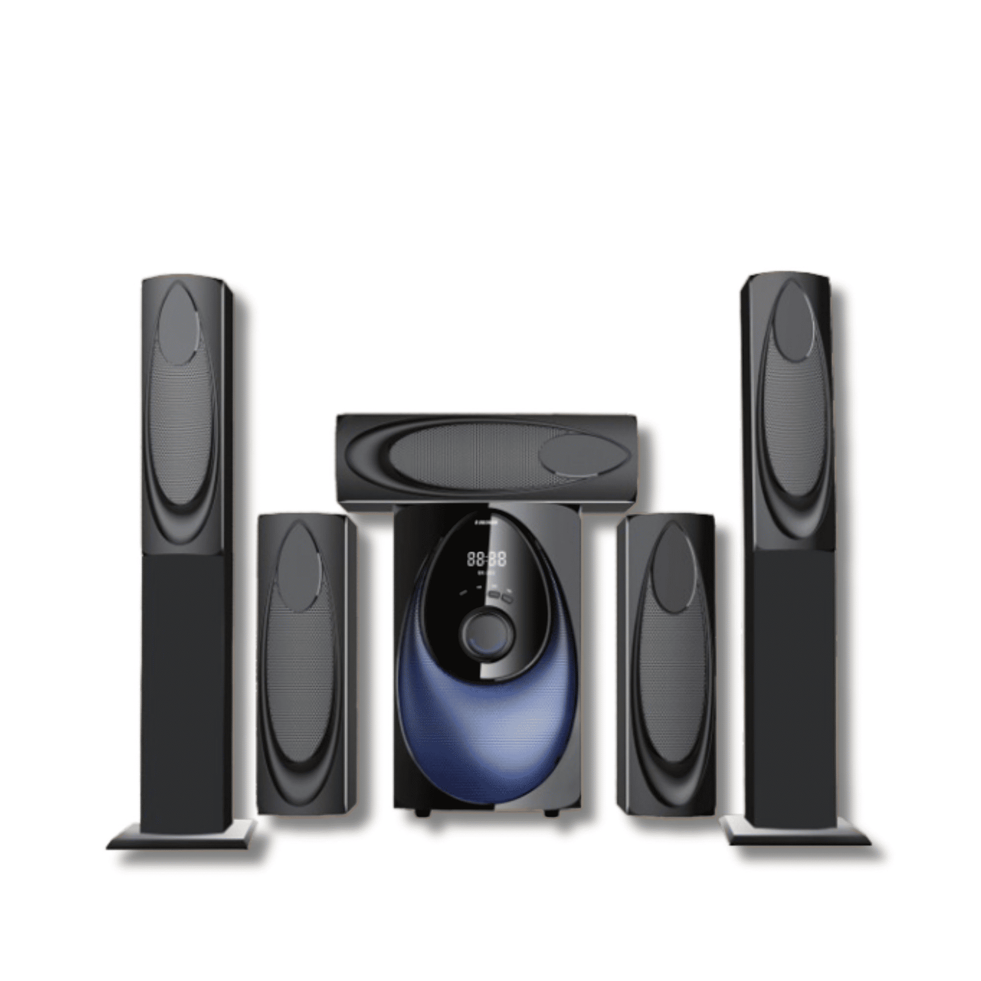 Euroken EK-211 Tall Boy 5.1 Home Theatre System 12000W PMPO Bluetooth FM USB SD