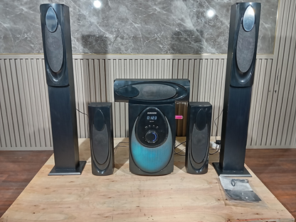 Euroken EK-211 Tall Boy 5.1 Home Theatre System 12000W PMPO Bluetooth FM USB SD