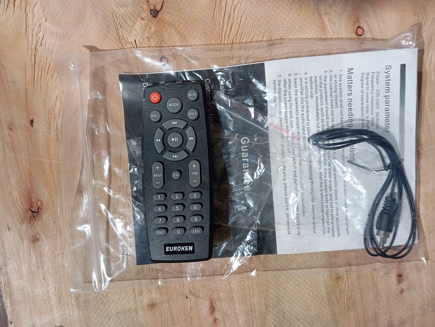 Euroken EK-211 Tall Boy 5.1 Home Theatre System 12000W PMPO Bluetooth FM USB SD