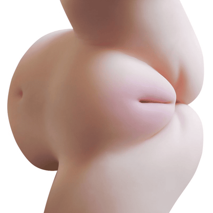 Lifelike Dual-Entry Male Masturbator: Realistic Vagina & Anus Pussy Sex Toy