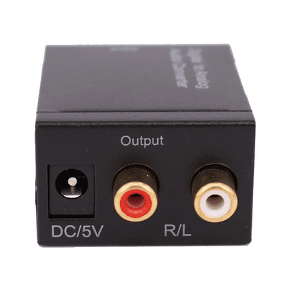 Premium Digital to Analog Audio Converter for TV, Coaxial & Optical Devices