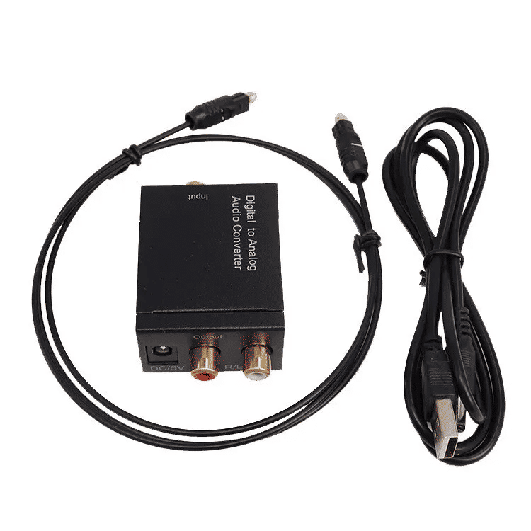 Premium Digital to Analog Audio Converter for TV, Coaxial & Optical Devices