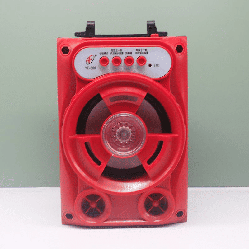 Portable Square Dance B16 Bluetooth Speaker with TF Card Playback