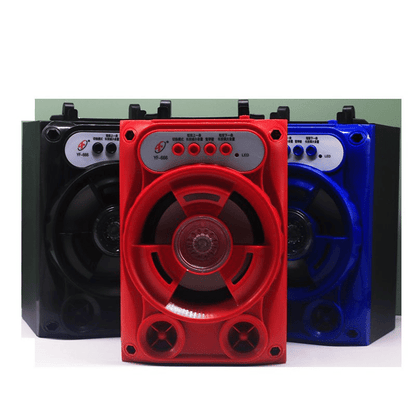 Portable Square Dance B16 Bluetooth Speaker with TF Card Playback