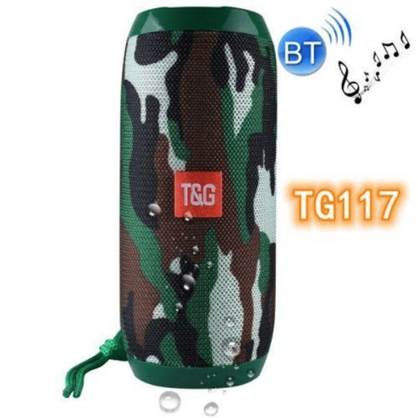 Premium Portable Fabric Wireless Bluetooth Speaker: Powerful Subwoofer, Outdoor Ready