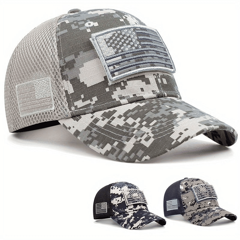 Trend Fishing Caps Summer Camo Men's Women's Baseball Net Sports Cap