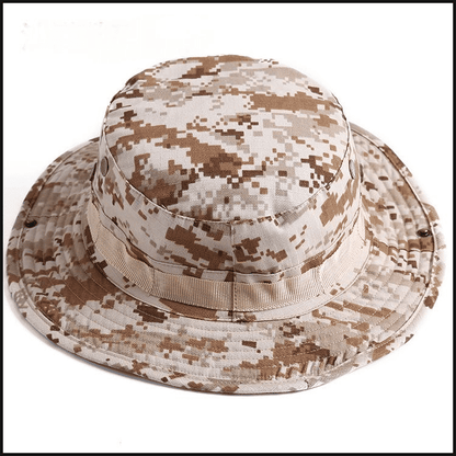 Premium Outdoor Camouflage Bucket Hat - Wide Brim Sun Protection Fishing