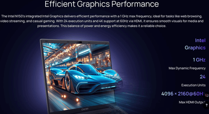 Chuwi GemiBook XPro 14-inch Full HD Ultrabook, Intel N100 16GB 512GB SSD