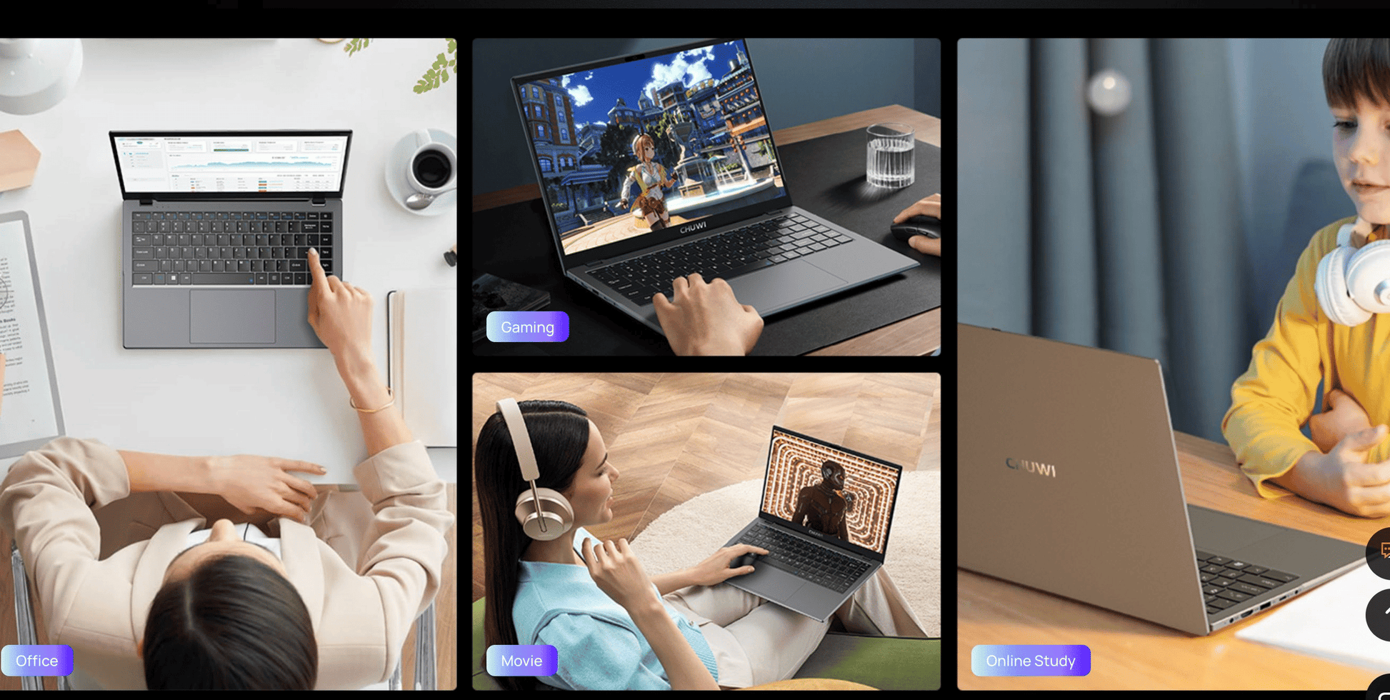 Chuwi GemiBook XPro 14-inch Full HD Ultrabook, Intel N100 16GB 512GB SSD