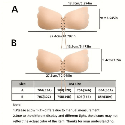 Reusable Lifting Stick-On Nipple Covers: Strapless Invisible Push-Up Pasties for Women