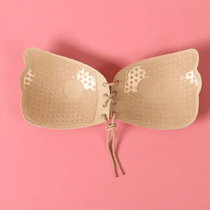 Reusable Lifting Stick-On Nipple Covers: Strapless Invisible Push-Up Pasties for Women
