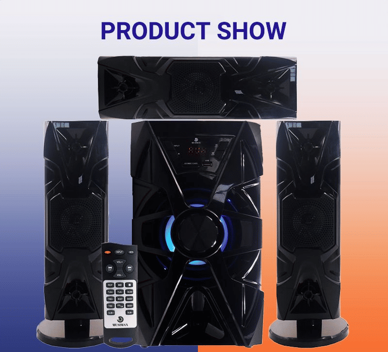 MUSIMAX 3.1CH X-Base LM-1105 Wireless HIFI Home Theater Speaker System