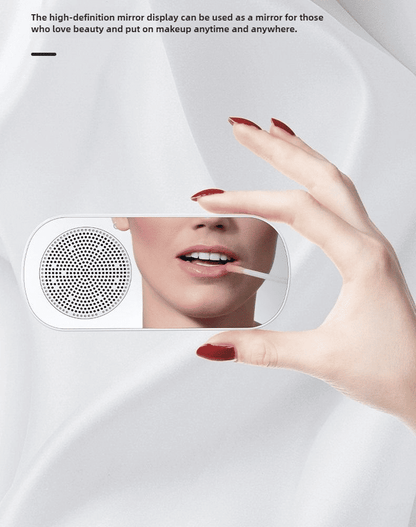 Premium Multifunctional Mirror Bluetooth Speaker, Digital Clock, High Volume, Smart Portable Audio