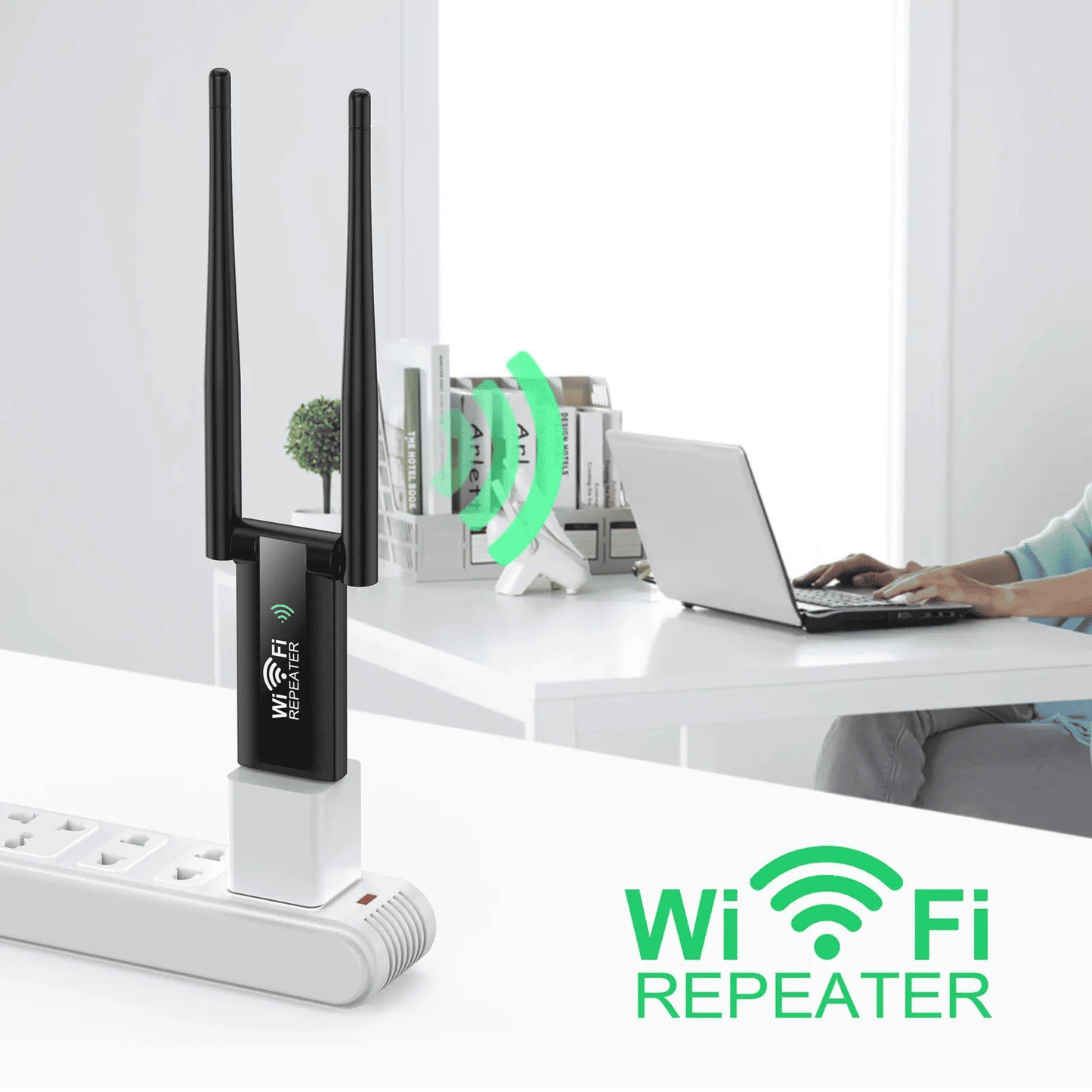 USB 2.4G 300Mbps Wireless WiFi Repeater Extender for Home Network Boost