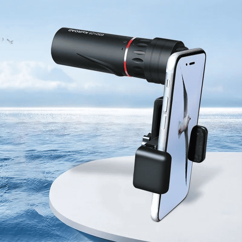 2000x24 HD Monocular Telescope with Phone Holder for Outdoor Adventures