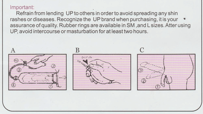 Premium Manual Penis Vacuum Pump: Air Pressure Device for Male Erection Enhancement