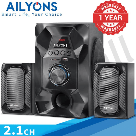 AILYONS LYONS ECS2404 LYS2404 Multimedia Woofer Speaker System with Powerful Amplifier