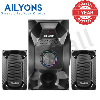 AILYONS LYONS ECS2404 LYS2404 Multimedia Woofer Speaker System with Powerful Amplifier