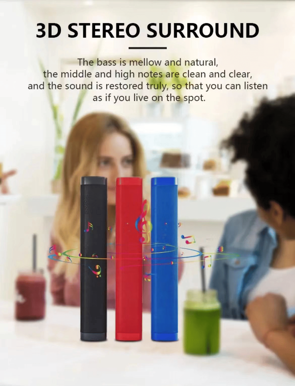 Y23 A500 Wireless Bluetooth Soundbar Speaker for TV, Computer, Dual Stereo