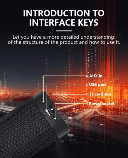 Y23 A500 Wireless Bluetooth Soundbar Speaker for TV, Computer, Dual Stereo