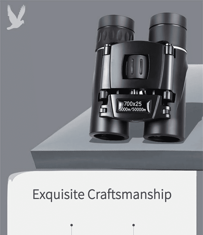 700x25 HD Zoom Powerful Long Range BAK4 FMC Folding Binoculars