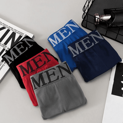 SXCHEN Men's Seamless Breathable Mid-Waist Briefs - 5 Pack Random Colors